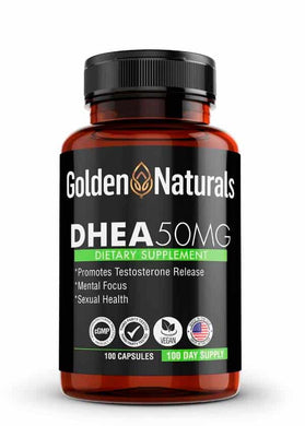 DHEA Vitamins 50mg, 100 Veggie Capsules