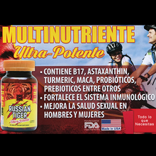 Russian Tiger - MultiVitamin / MultiNutriente - Ultra Potente